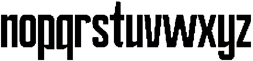 Condura Regular otf (400) Font LOWERCASE