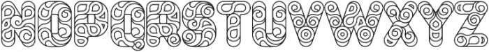 Conello Thin otf (100) Font UPPERCASE