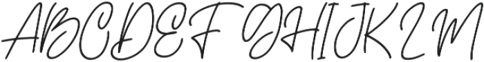 Conelly Italic otf (400) Font UPPERCASE
