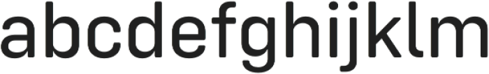 Config Rounded Text otf (400) Font LOWERCASE