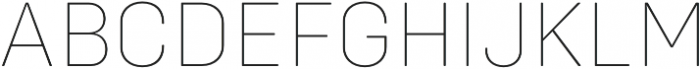 Config Rounded Thin otf (100) Font UPPERCASE