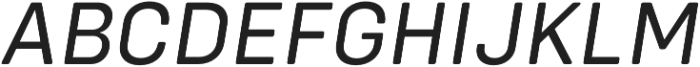 Config Rounded otf (400) Font UPPERCASE