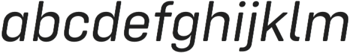 Config Rounded otf (400) Font LOWERCASE