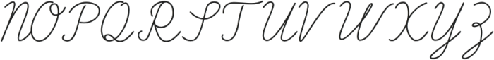 ConformistScript otf (400) Font UPPERCASE