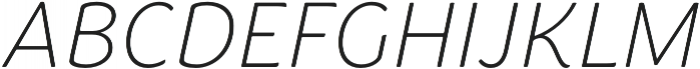 Congenial Italic otf (100) Font UPPERCASE