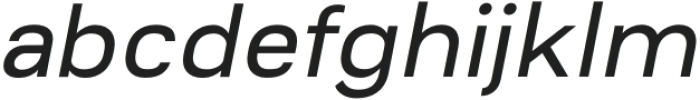 Conigen Regular Italic otf (400) Font LOWERCASE