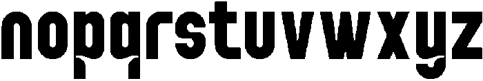 Conky otf (400) Font LOWERCASE
