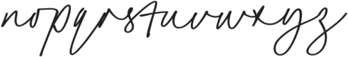 Connecticut Signature otf (400) Font LOWERCASE
