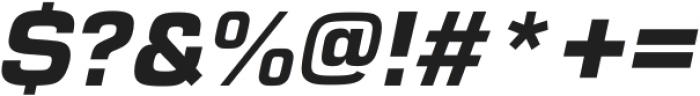 Connor Black Oblique otf (900) Font OTHER CHARS