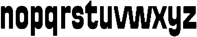 Conrevs Regular otf (400) Font LOWERCASE