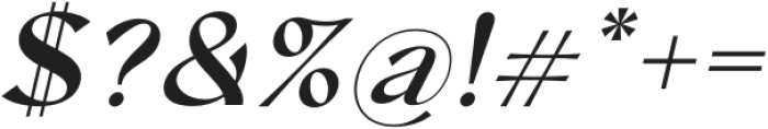 Conso SemiBold Italic otf (600) Font OTHER CHARS