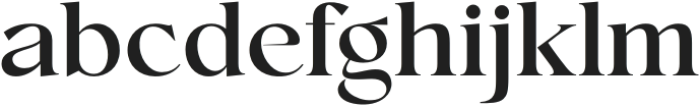 Conso Serif Medium otf (500) Font LOWERCASE