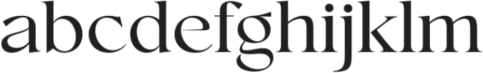 Conso Serif Regular otf (400) Font LOWERCASE