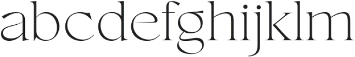 Conso Serif Thin otf (100) Font LOWERCASE