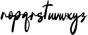 Constantine Regular otf (400) Font LOWERCASE