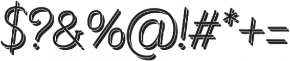 Consuelo Shadow Italic otf (400) Font OTHER CHARS