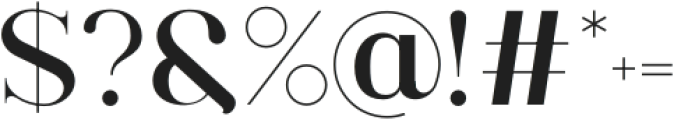 Consumer Type Semi Bold otf (600) Font OTHER CHARS
