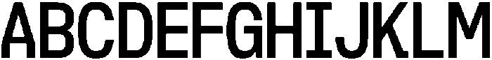 Contair Regular otf (400) Font UPPERCASE