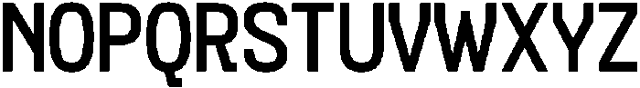 Contair Regular otf (400) Font UPPERCASE