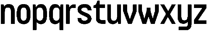 Contair Regular otf (400) Font LOWERCASE
