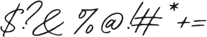 Contempora Script Rough Two otf (400) Font OTHER CHARS