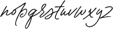 Contempora Script Rough Two otf (400) Font LOWERCASE