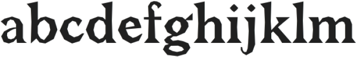 Continental otf (400) Font LOWERCASE