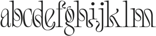 Continents Boundless Light otf (300) Font LOWERCASE