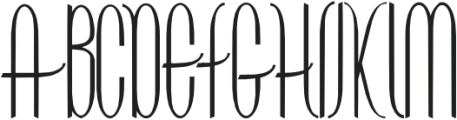 ContourationBold Regular otf (700) Font UPPERCASE