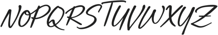 Contra Diksi Italic otf (400) Font LOWERCASE