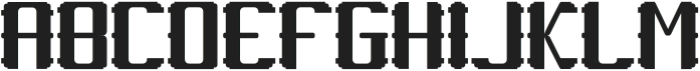 Contractor Regular otf (400) Font LOWERCASE