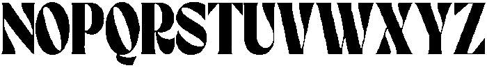 Contrast Groovy Regular otf (400) Font UPPERCASE