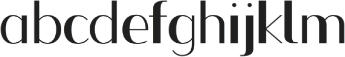 Contrast Sans Black to Regular otf (900) Font LOWERCASE