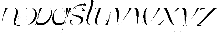 Controlling Biologically Italic otf (400) Font LOWERCASE