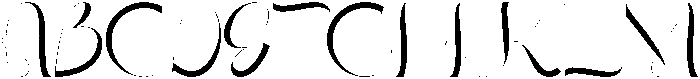 Controlling Biologically Regular otf (400) Font UPPERCASE