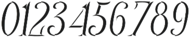 Controwell Side Italic otf (400) Font OTHER CHARS