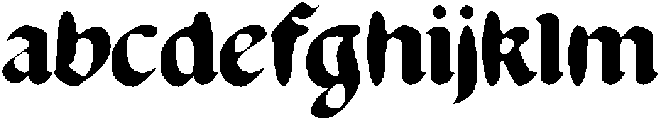 ContrueFonte-BlackletterBlur otf (900) FONT