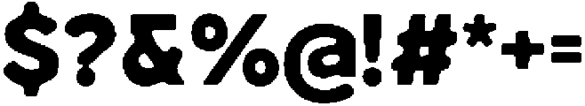 ContrueFonte-SansBlur otf (400) Font OTHER CHARS