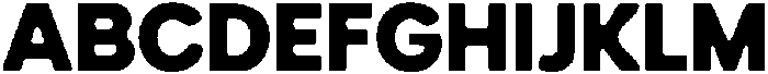 ContrueFonte-SansBlur otf (400) Font UPPERCASE