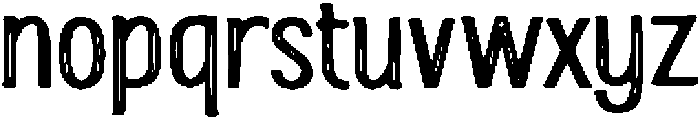 Conumu ttf (400) Font LOWERCASE