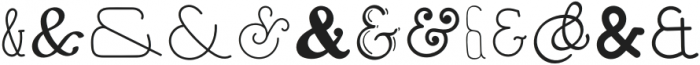 Coodles Ampersand otf (400) Font LOWERCASE