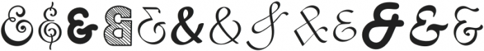 Coodles Ampersand otf (400) Font LOWERCASE