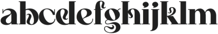 Cook Gloire Regular otf (400) Font LOWERCASE