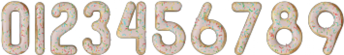 Cookie 3D Regular otf (400) Font OTHER CHARS