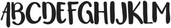 Cookie Dough otf (400) Font UPPERCASE
