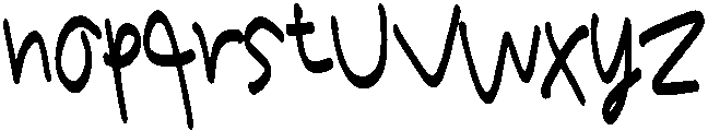 Cookie Regular otf (400) Font LOWERCASE