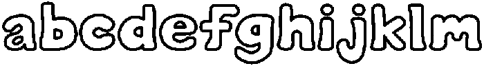 Cookie Soda Outline otf (400) FONT