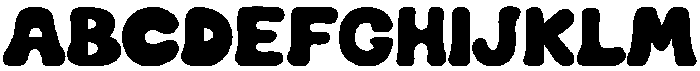 Cookie Soda Solid otf (400) Font UPPERCASE