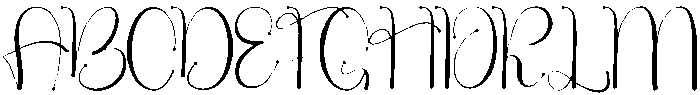 Cookies Anniversary Regular otf (400) Font UPPERCASE