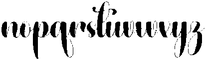 Cookies Coating Regular otf (400) Font LOWERCASE